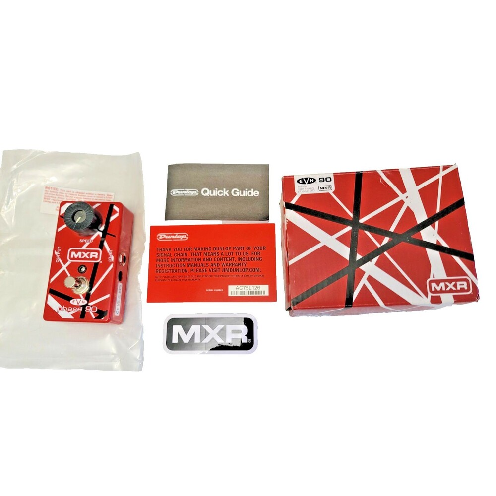 MXR EVH 90 Eddie Van Halen Phase 90 Pedal Red NEW